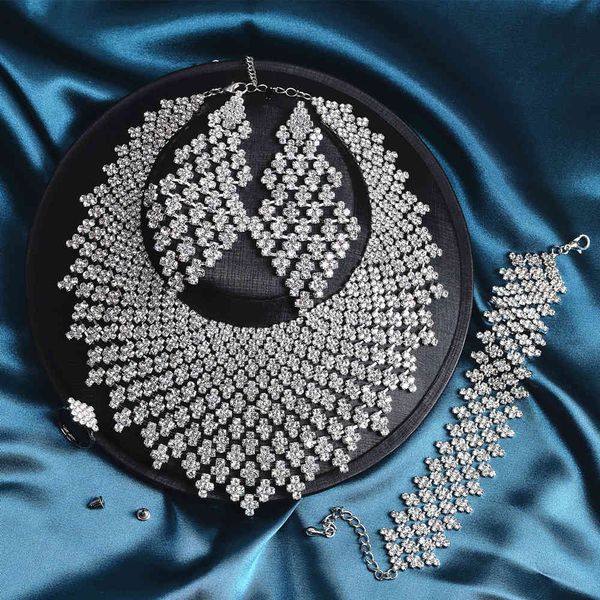 jewelry sets necklace set ladies rhinestone bridal wedding prom accessories luxury gifts bracelet earrings ring 4-piece, Black
jewelry sets necklace set ladies rhinestone bridal wedding prom accessories luxury gifts bracelet earrings ring 4-piece, Black