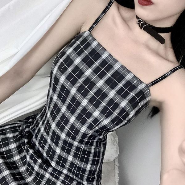 casual dresses ruibbit summer preppy style gothic girls sling dress grey balck a-line plaid women sleeveless mini short, Black;gray
casual dresses ruibbit summer preppy style gothic girls sling dress grey balck a-line plaid women sleeveless mini short, Black;gray