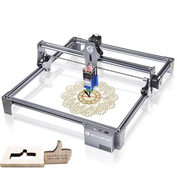 printers sculpfun s6 pro 60w engraving cutting machine wood acrylic laser cutter high precision 410x420mm engraver
printers sculpfun s6 pro 60w engraving cutting machine wood acrylic laser cutter high precision 410x420mm engraver