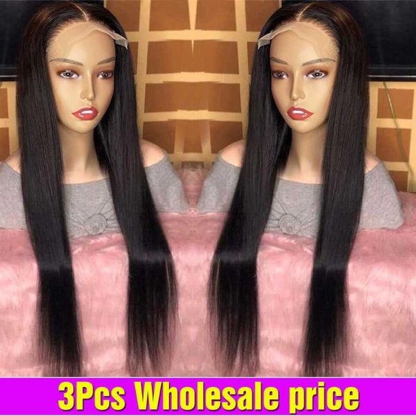 lace wigs 3pcs wholesale bone straight front wig in bulk pre plucked closure brazilian human hair for women, Black;brown
lace wigs 3pcs wholesale bone straight front wig in bulk pre plucked closure brazilian human hair for women, Black;brown