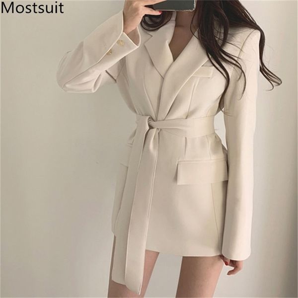 korean solid coat jacket women long sleeve v-neck sashes s spring fall casual fashion vintage female 210513, Black;brown
korean solid coat jacket women long sleeve v-neck sashes s spring fall casual fashion vintage female 210513, Black;brown