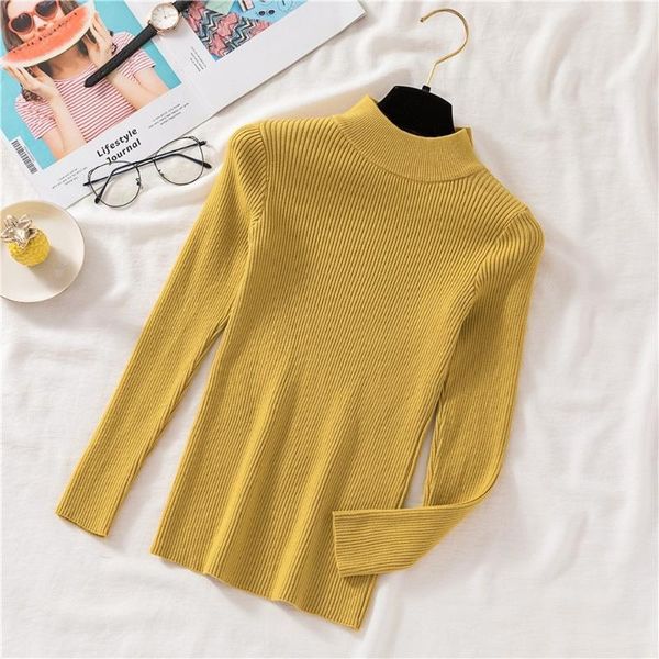 women's sweaters autumn women pullover sweater half turtleneck long sleeve knitted jumper winter elastic solid all-match basic ladies b, White;black
women's sweaters autumn women pullover sweater half turtleneck long sleeve knitted jumper winter elastic solid all-match basic ladies b, White;black
