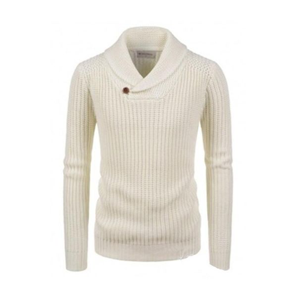 mens solid colors knitting sweaters fashion trend long sleeve pullover designer male autumn casual slim sweater, White;black
mens solid colors knitting sweaters fashion trend long sleeve pullover designer male autumn casual slim sweater, White;black