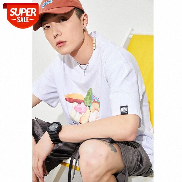 mansclot mushroom print round neck short sleeve t-shirt male half couple #yj40, White;black
mansclot mushroom print round neck short sleeve t-shirt male half couple #yj40, White;black