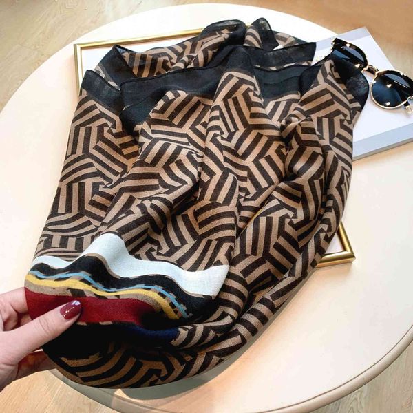 color matching striped scarves for new women in spring, summer, autumn and winter, Blue;gray
color matching striped scarves for new women in spring, summer, autumn and winter, Blue;gray