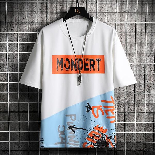summer men's loose and trendy clothes, t-shirt, short sleeve clothes t-shirts, White;black
summer men's loose and trendy clothes, t-shirt, short sleeve clothes t-shirts, White;black