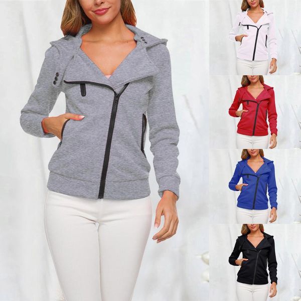 women's jackets 2021 zipper warm fashion hoodies women long sleeve hoody jumper overcoat outwear female pocket sweatshirts, Black;brown
women's jackets 2021 zipper warm fashion hoodies women long sleeve hoody jumper overcoat outwear female pocket sweatshirts, Black;brown