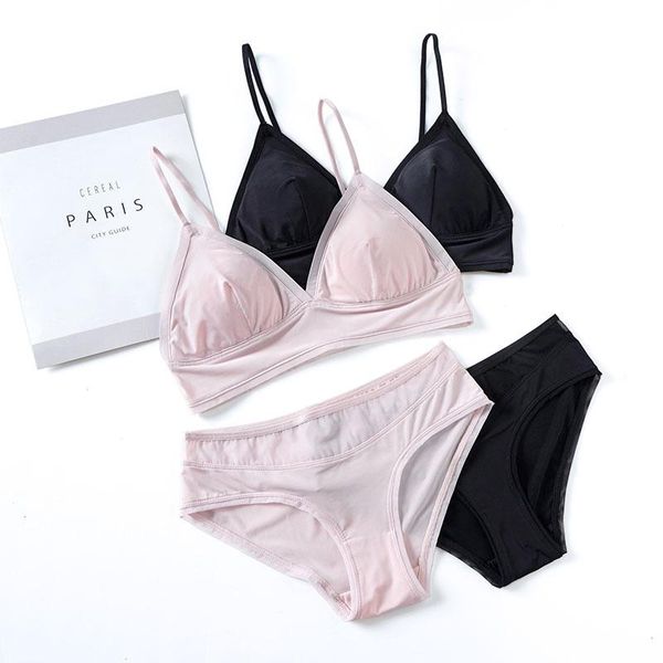 bras sets wriufred comfortable and breathable underwear triangle cup bra set ultra-thin lingerie plus size seamless brassiere, Red;black
bras sets wriufred comfortable and breathable underwear triangle cup bra set ultra-thin lingerie plus size seamless brassiere, Red;black