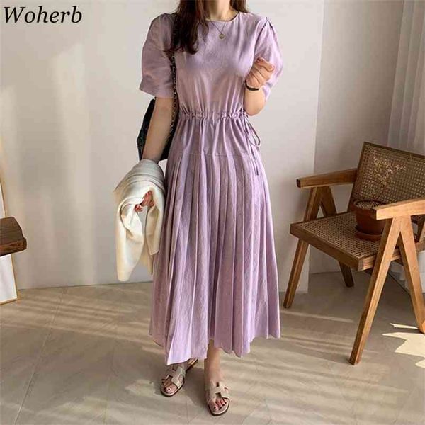 pleated maix dresses puff sleeve spring summer vestidos de mujer korean vintage chic a-line woman all match dress 210519, Black;gray
pleated maix dresses puff sleeve spring summer vestidos de mujer korean vintage chic a-line woman all match dress 210519, Black;gray