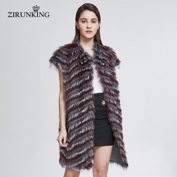 women's fur & faux zirunking natural women real vest lady sleeveless coat female colorfur autumn warm slim outerwear zc1836, Black
women's fur & faux zirunking natural women real vest lady sleeveless coat female colorfur autumn warm slim outerwear zc1836, Black