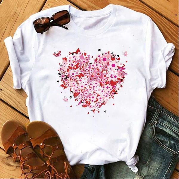 summer print womens t shirt women casual harajuku floral flowerheart kawaii short sleeve female, White
summer print womens t shirt women casual harajuku floral flowerheart kawaii short sleeve female, White