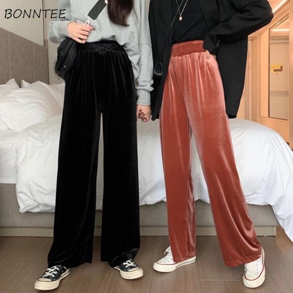 wide-leg pants women vintage fall korean casual simple high waist chic all-match lady full length trouser retro femme streetwear women', Black;white
wide-leg pants women vintage fall korean casual simple high waist chic all-match lady full length trouser retro femme streetwear women', Black;white