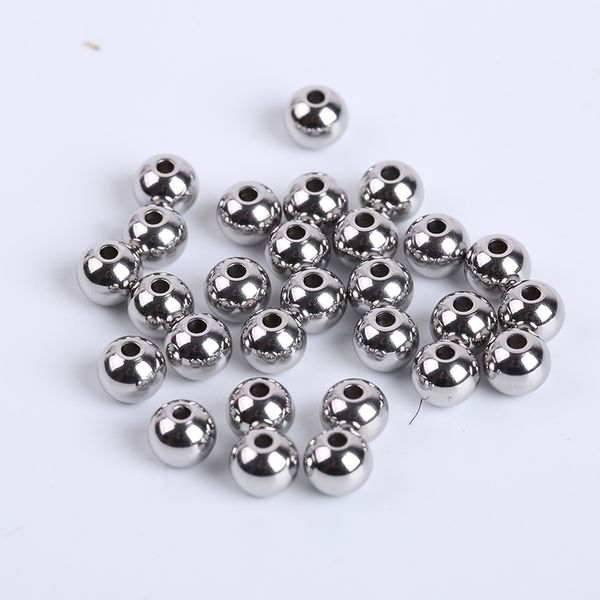 30-100pcs/lot stainless steel bracelet big hole beads diy handicraft accessories findings loose spacer beads for jewelry making
30-100pcs/lot stainless steel bracelet big hole beads diy handicraft accessories findings loose spacer beads for jewelry making