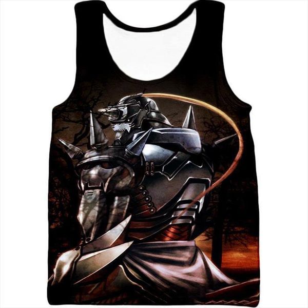 3d vest tank fullmetal men alchemist anime sleeveless shirts for gym fitness tanks novetly clothes male, White;black
3d vest tank fullmetal men alchemist anime sleeveless shirts for gym fitness tanks novetly clothes male, White;black