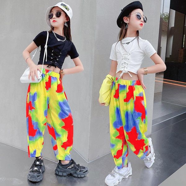 clothing sets teen girls fashion 2pcs drawstring t-shirt crop and tie-dye pants arrivals summer deals streetwear teenager costumes, White
clothing sets teen girls fashion 2pcs drawstring t-shirt crop and tie-dye pants arrivals summer deals streetwear teenager costumes, White