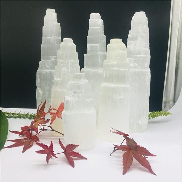 decorative objects & figurines selenite crystal candelabrm reiki healing mental clarity gypsum candleholder remove negative energy decor 1pc
decorative objects & figurines selenite crystal candelabrm reiki healing mental clarity gypsum candleholder remove negative energy decor 1pc