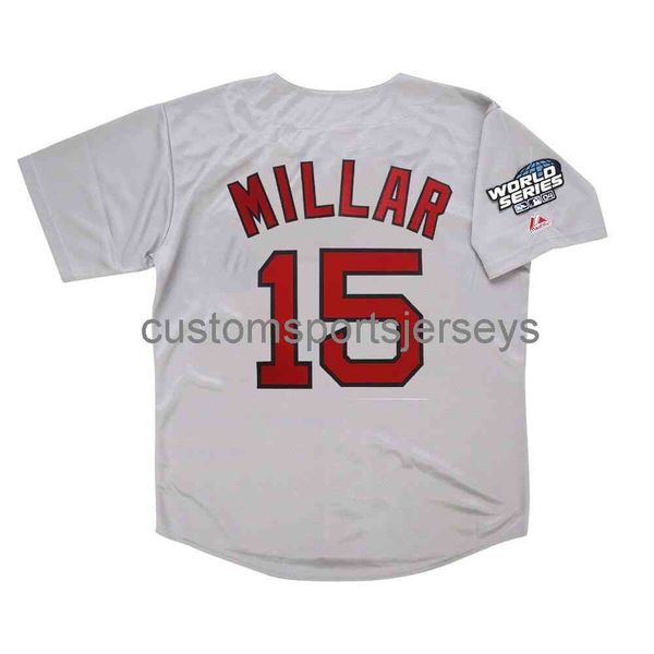 new kevin millar 2004 grey road world series jersey xs-5xl 6xl stitched baseball jerseys retro, Black
new kevin millar 2004 grey road world series jersey xs-5xl 6xl stitched baseball jerseys retro, Black