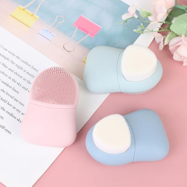 makeup brushes double sided silicone face cleanser brush blackhead remover exfoliating massager
makeup brushes double sided silicone face cleanser brush blackhead remover exfoliating massager