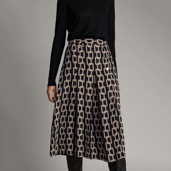 skirts md 2021 boho style print sashes skirt women summer high waist pleated lady vintage casual bottoms female ropa mujer, Black
skirts md 2021 boho style print sashes skirt women summer high waist pleated lady vintage casual bottoms female ropa mujer, Black
