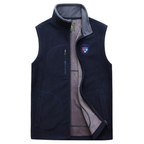 men's vests autumn winter fleece softshell warm zip casual waistcoat mens sleeveless jacket outwear male clothing, Black;white
men's vests autumn winter fleece softshell warm zip casual waistcoat mens sleeveless jacket outwear male clothing, Black;white