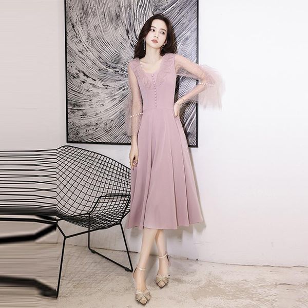 party dresses special occasion vintage v-neck full luxury pink a-line button pearls knee-length lace satin elegant lady prom gown e961, White;black
party dresses special occasion vintage v-neck full luxury pink a-line button pearls knee-length lace satin elegant lady prom gown e961, White;black