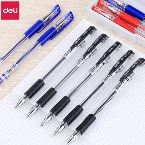 6600 deli gel pen simple black 0.5mm office suppli signature student stationery fountain
6600 deli gel pen simple black 0.5mm office suppli signature student stationery fountain