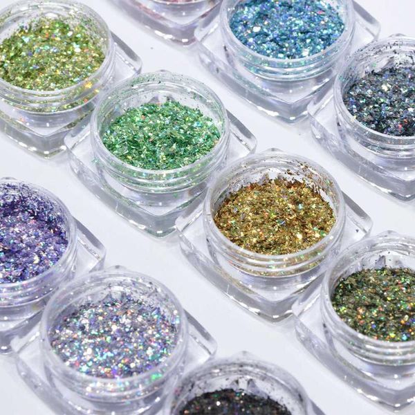 1pcs sparkles nail glitter mix art powder 3d colorful diy paillette pigment dust decoration manicures tips1, Silver;gold
1pcs sparkles nail glitter mix art powder 3d colorful diy paillette pigment dust decoration manicures tips1, Silver;gold