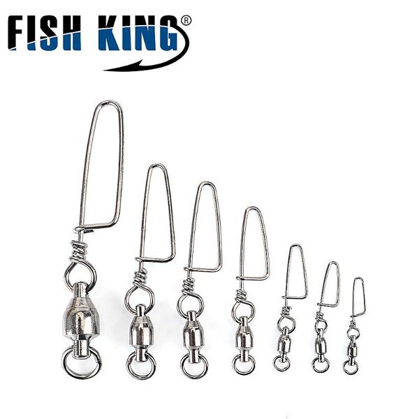 1 pack 1#-10# ball bearing fishing swivel with coast look snap hook lure connector terminal tackle hooks
1 pack 1#-10# ball bearing fishing swivel with coast look snap hook lure connector terminal tackle hooks