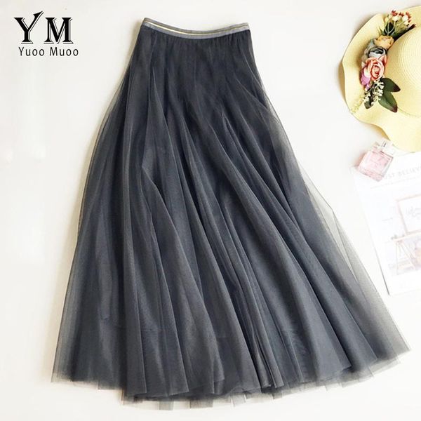 skirts yuoomuoo long tulle skirt women 2021 summer soft korean elegant waist pleated female black mesh
skirts yuoomuoo long tulle skirt women 2021 summer soft korean elegant waist pleated female black mesh
