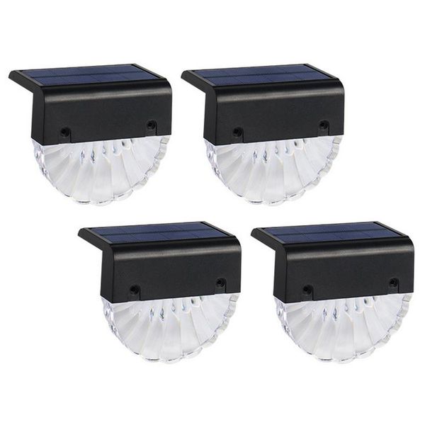 4pcs solar step light set deck lights ip55 waterproof railing for stairs paths terraces gardens outdoor wall lamps
4pcs solar step light set deck lights ip55 waterproof railing for stairs paths terraces gardens outdoor wall lamps