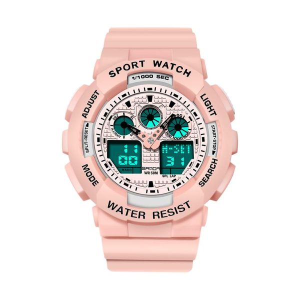 women sports watches multifunction fashion waterproof watch analog digital ladies clock casual relogio feminino 3017 wristwatches, Slivery;brown
women sports watches multifunction fashion waterproof watch analog digital ladies clock casual relogio feminino 3017 wristwatches, Slivery;brown