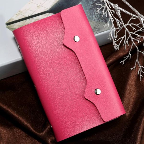 card holders portable gifts 108 slots travel business mini pu leather fashion storage with hasp solid color bag, Brown;gray
card holders portable gifts 108 slots travel business mini pu leather fashion storage with hasp solid color bag, Brown;gray
