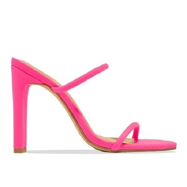 dress shoes 2021 open slippers femme narrow band wide heel women's sandals summer slides pumps ladies clear high heels, Black
dress shoes 2021 open slippers femme narrow band wide heel women's sandals summer slides pumps ladies clear high heels, Black