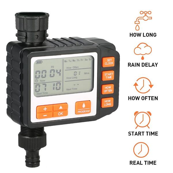 digital programmable water timer weatherproof garden lawn faucet hose automatic irrigation controller watering equipments
digital programmable water timer weatherproof garden lawn faucet hose automatic irrigation controller watering equipments