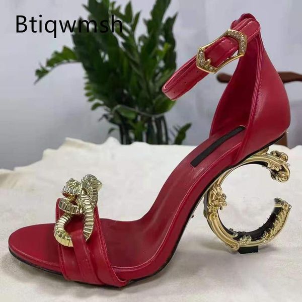 sandals chic style rhinestone women open toe gold chain strange metal words high heels pumps woman party shoes, Black
sandals chic style rhinestone women open toe gold chain strange metal words high heels pumps woman party shoes, Black