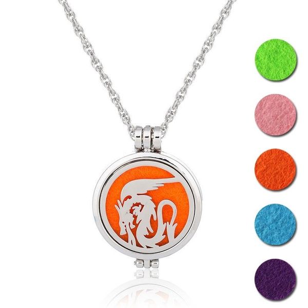 chains 316l stainless steel jewelry essential oils diffuser necklace y 5pcs oil pads with chain as gift accessories, Silver
chains 316l stainless steel jewelry essential oils diffuser necklace y 5pcs oil pads with chain as gift accessories, Silver