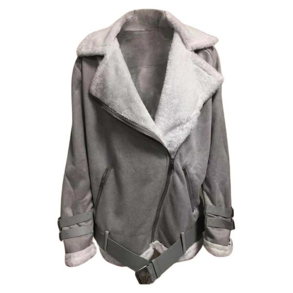 women's jackets plus size women jacket clothes thicken warm faux fur lapel zipper closure cashmere overcoat, Black;brown
women's jackets plus size women jacket clothes thicken warm faux fur lapel zipper closure cashmere overcoat, Black;brown