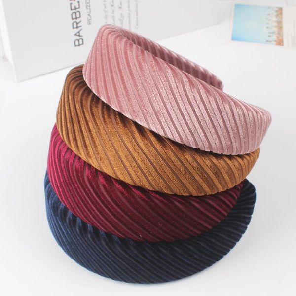 hair accessories striped braid headbands pure velvet crease hairbands korean fashion solid color head bezels lady hoops
hair accessories striped braid headbands pure velvet crease hairbands korean fashion solid color head bezels lady hoops