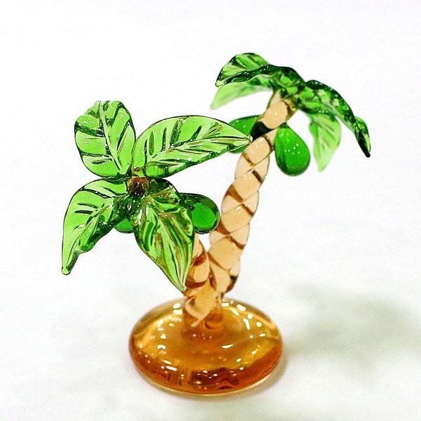 handmade murano glass coconut tree ornament hawaiian style creative simulation plant small sculpture collection home table decor decorative
handmade murano glass coconut tree ornament hawaiian style creative simulation plant small sculpture collection home table decor decorative