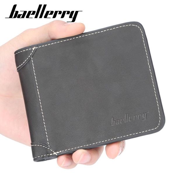 wallets baellerry men multi-card card package matte leather retro wallet brand carteira masculina cartera hombre, Red;black
wallets baellerry men multi-card card package matte leather retro wallet brand carteira masculina cartera hombre, Red;black