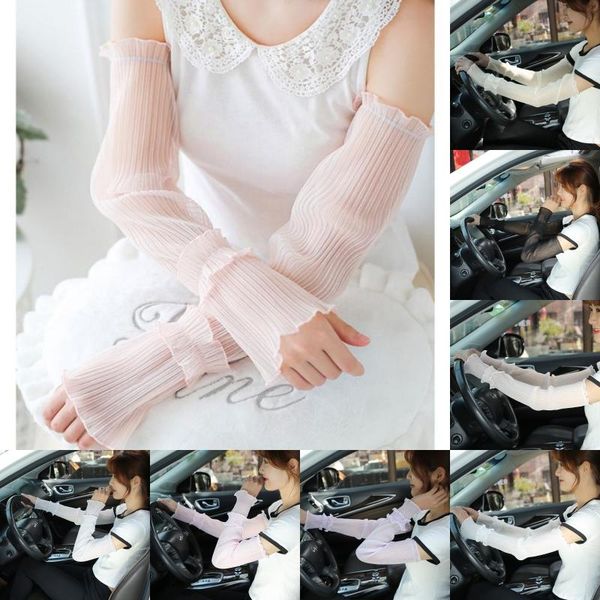 five fingers gloves summer silk sunscreen oversleeves breathable long mittens women outdoor sports riding driving uv arm sleeve cover gi, Blue;gray
five fingers gloves summer silk sunscreen oversleeves breathable long mittens women outdoor sports riding driving uv arm sleeve cover gi, Blue;gray