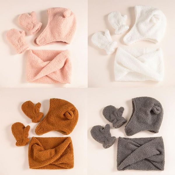 caps & hats b2eb 3pcs kids cute winter beanie hat scarf mittens set suitable for boys girls toddler baby thick warm thermal birthday gift, Yellow
caps & hats b2eb 3pcs kids cute winter beanie hat scarf mittens set suitable for boys girls toddler baby thick warm thermal birthday gift, Yellow