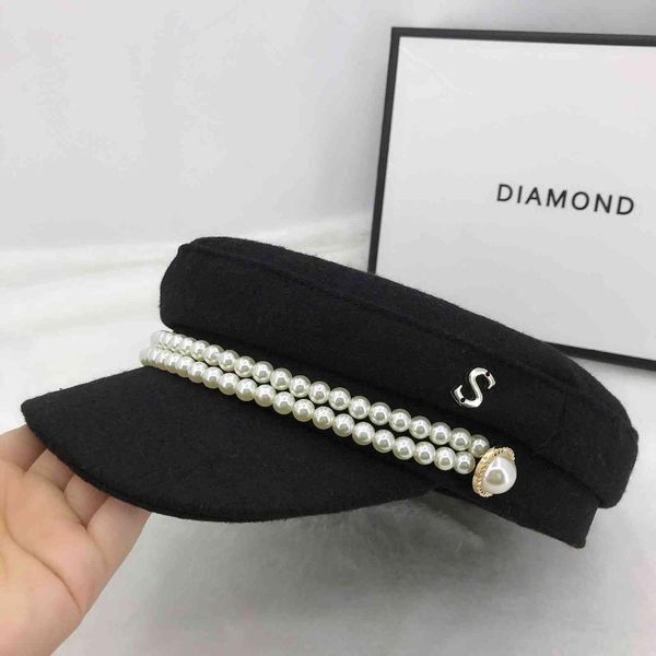 hand sewn pearl tweed navy cap autumn and winter designer versatile cap fashion british flat newspaper children's hat girl, Black;white
hand sewn pearl tweed navy cap autumn and winter designer versatile cap fashion british flat newspaper children's hat girl, Black;white
