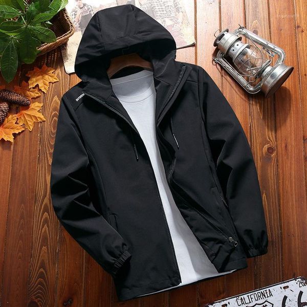 men's trench coats e-baihui jacket fashion nylon windbreaker outdoor casual windproof spring and autumn coat zipper solid with cap, Tan;black
men's trench coats e-baihui jacket fashion nylon windbreaker outdoor casual windproof spring and autumn coat zipper solid with cap, Tan;black