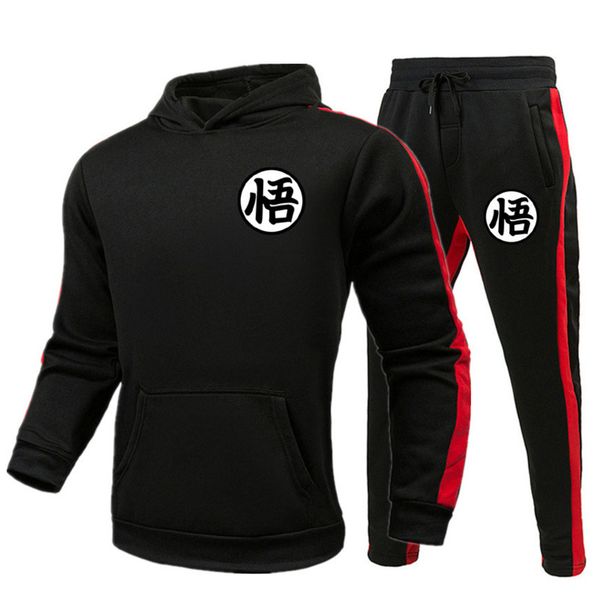 men's hoodie set autumn and winter men's casual sportswear plush warm sweater fashion youth student wear, Black
men's hoodie set autumn and winter men's casual sportswear plush warm sweater fashion youth student wear, Black