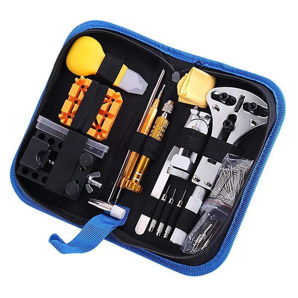 16/31/147/149pcs watch repair tool kit link pin remover case opener spring bar watchmaker tools parts set professional hand sets
16/31/147/149pcs watch repair tool kit link pin remover case opener spring bar watchmaker tools parts set professional hand sets