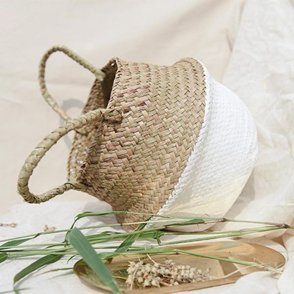 22/27/32cm home decoration flower pot seagrass wicker basket with handle can fold and save space storage baskets
22/27/32cm home decoration flower pot seagrass wicker basket with handle can fold and save space storage baskets