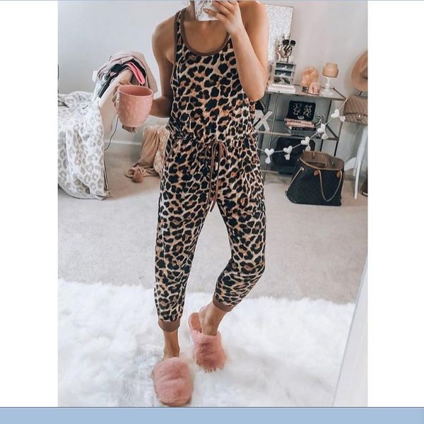 women's jumpsuits & rompers us fashion casual leopard printed jumpsuit o-neck sleeveless playsuit trousers, Black;white
women's jumpsuits & rompers us fashion casual leopard printed jumpsuit o-neck sleeveless playsuit trousers, Black;white