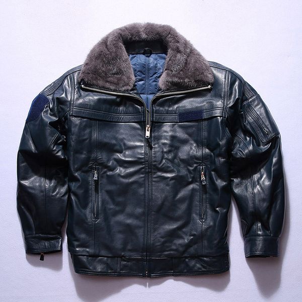 bomber leather jackets flight jacket mink fur collar man winter coat outerwear overcoat mens outdoor windbreakers warm thick big size, Black
bomber leather jackets flight jacket mink fur collar man winter coat outerwear overcoat mens outdoor windbreakers warm thick big size, Black