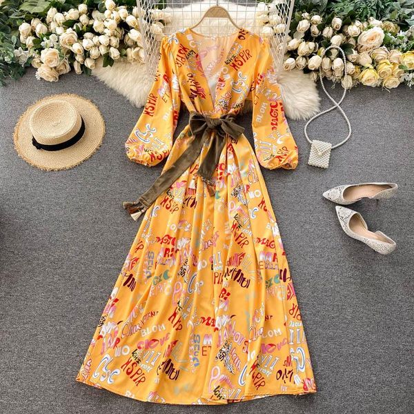casual dresses ins letter printed a-line dress women deep v-neck lace-up high waist long sleeve clothes vestido midi elegante p834, Black;gray
casual dresses ins letter printed a-line dress women deep v-neck lace-up high waist long sleeve clothes vestido midi elegante p834, Black;gray